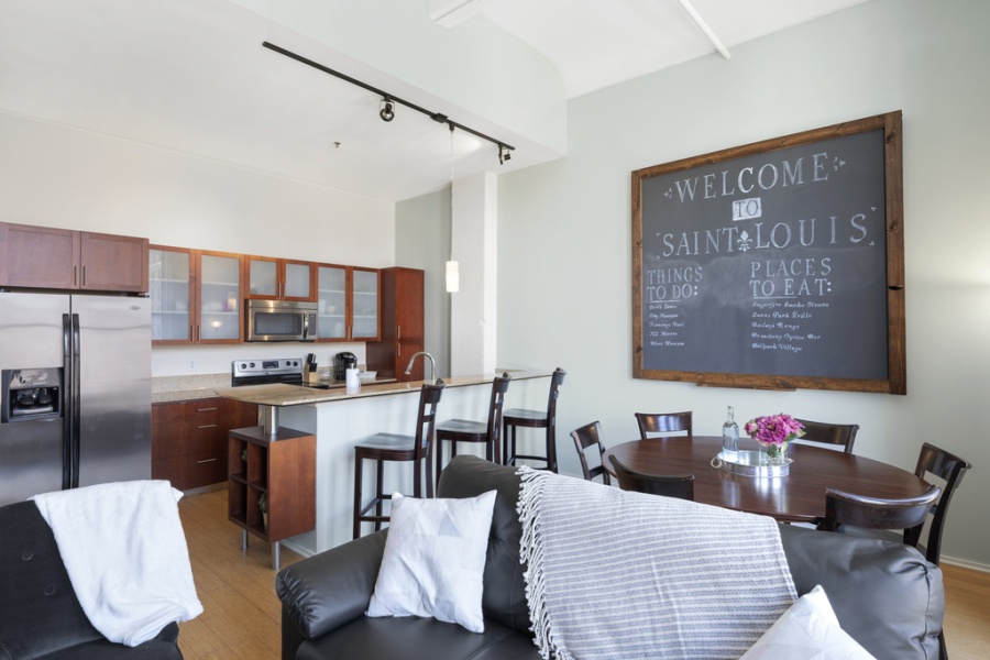 1136 Washington, St. Louis, Missouri, United States 63101, 2 Bedrooms Bedrooms, ,2 BathroomsBathrooms,Loft,Furnished,Meridian,Washington,6,1359